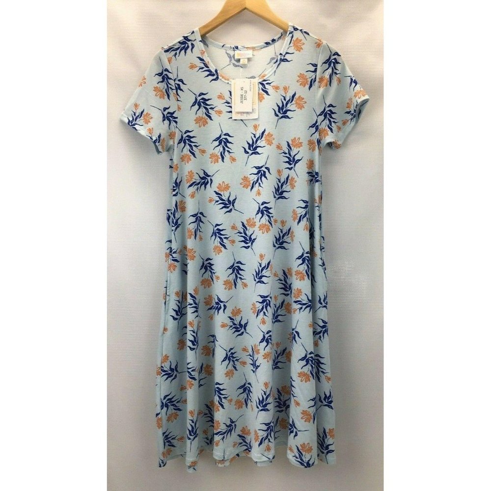 LuLaRoe Jessie Dress Pockets Women Size XS NWT